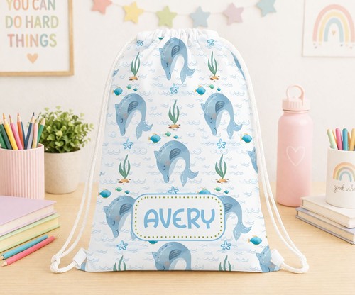Personalisierter delfin - personalisierter,